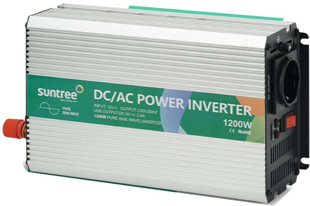 12 VDC 110V 1000W PURE SINE WAVE INVERTER